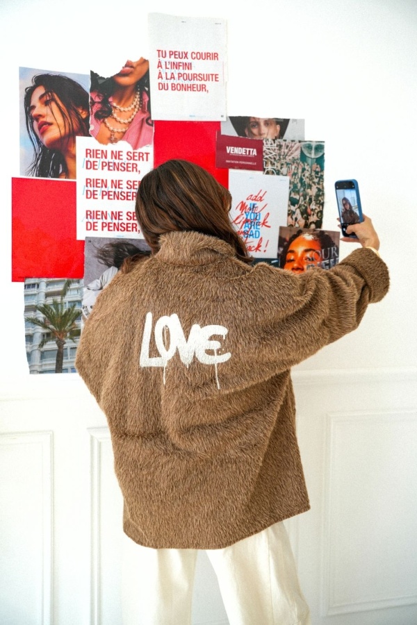Veste Fourrure Love Choco Banditas BECCARIA BANDITAS - 2 | Accueil 2