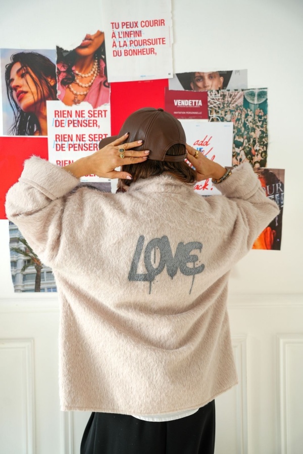 Veste Fourrure Love Écru Banditas BECCARIA BANDITAS - 1 | Bienvenido 2
