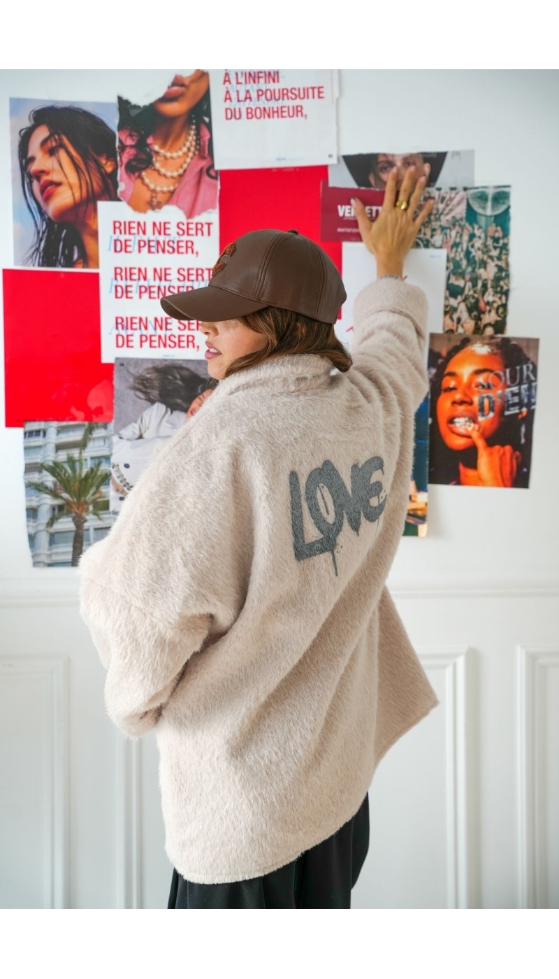 Veste Fourrure Love Écru Banditas BECCARIA BANDITAS - 5 | Bienvenido