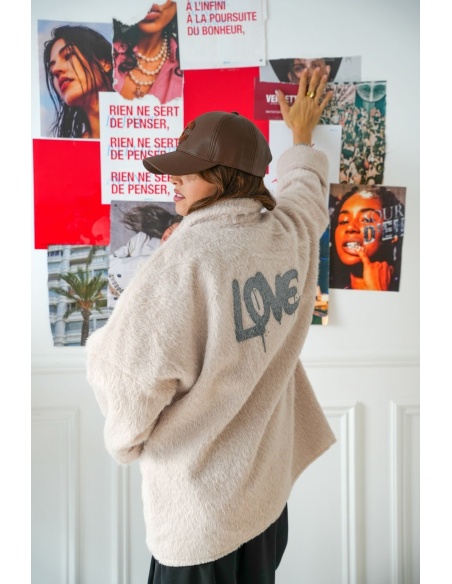 Veste Fourrure Love Écru Banditas BECCARIA BANDITAS - 5 | Bienvenido