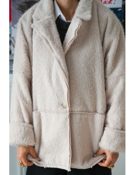 Veste Fourrure Love Écru Banditas BECCARIA BANDITAS - 6 | Bienvenido