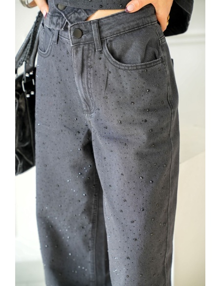 Jean Strass Black Denim VIFREYA VILA - 2 | Accueil