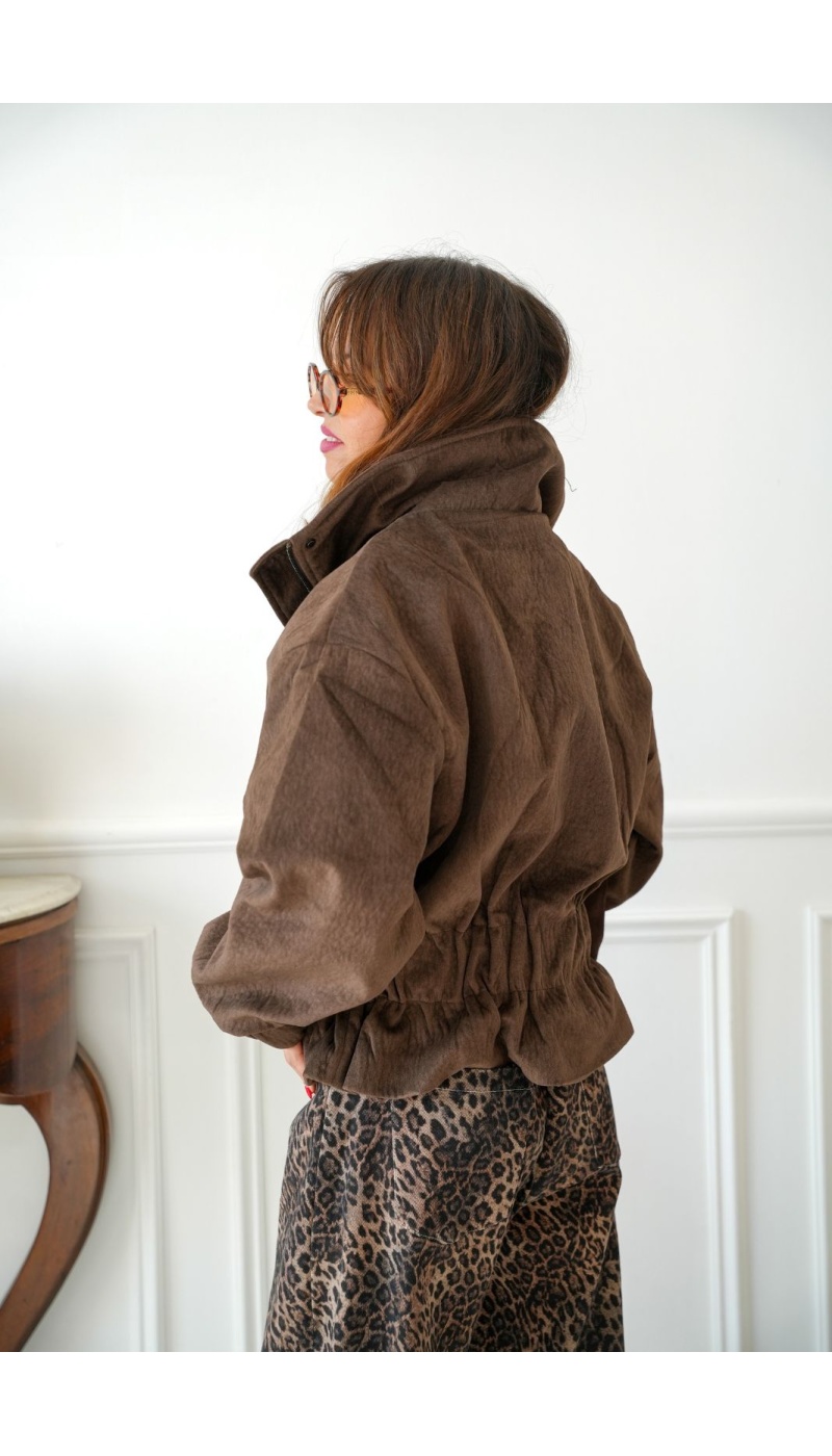 Veste Bomber Marron NIVA Noho - 2 | Bienvenido