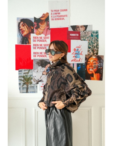 Veste Léopard Choco SIENNA Noho - 2 | Bienvenido