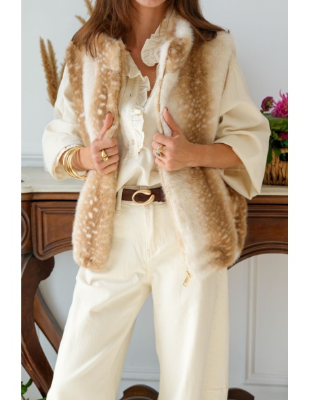 Gilet Biche Sans Manches BAMBI Noho - 2 | Accueil