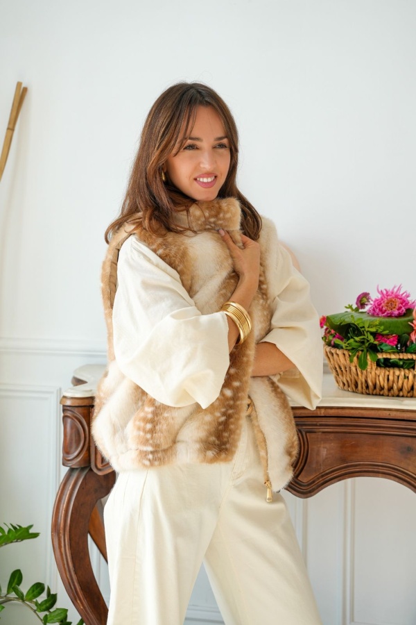 Gilet Biche Sans Manches BAMBI Noho - 2 | Accueil 2