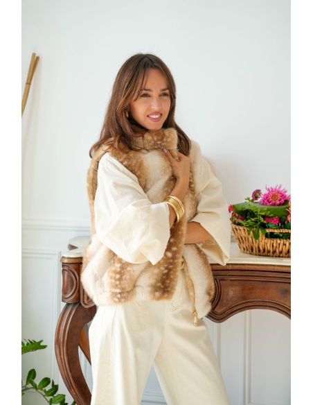 Gilet Biche Sans Manches BAMBI Noho - 1 | Accueil