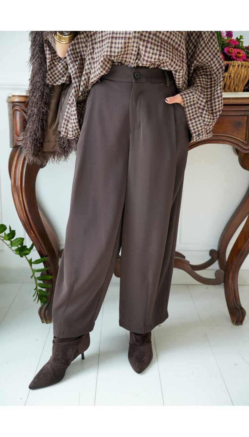 Pantalon Choco À Pinces Please DIANA PLEASE - 1 | Willkommen