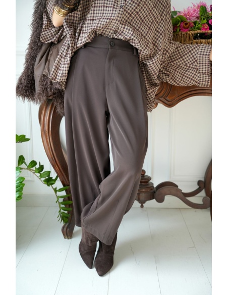 Pantalon Choco À Pinces Please DIANA PLEASE - 3 | Willkommen