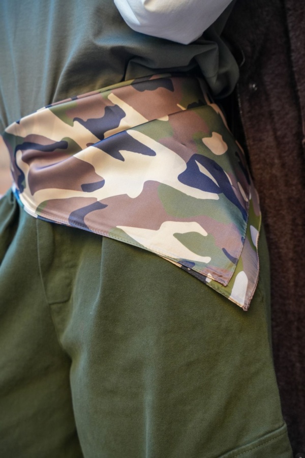 Foulard Militaire Vert JAMES Noho - 1 | Willkommen 2